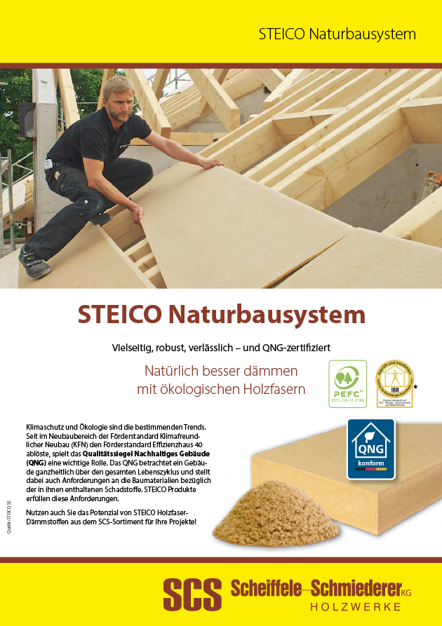 Steico QNG TDM-Flyer